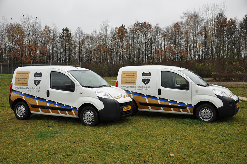 De Haan Security  autobelettering